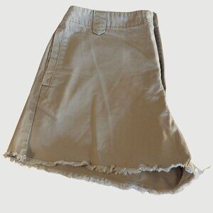 American Eagle Outfitters Tan Frayed Hem Shorts​​